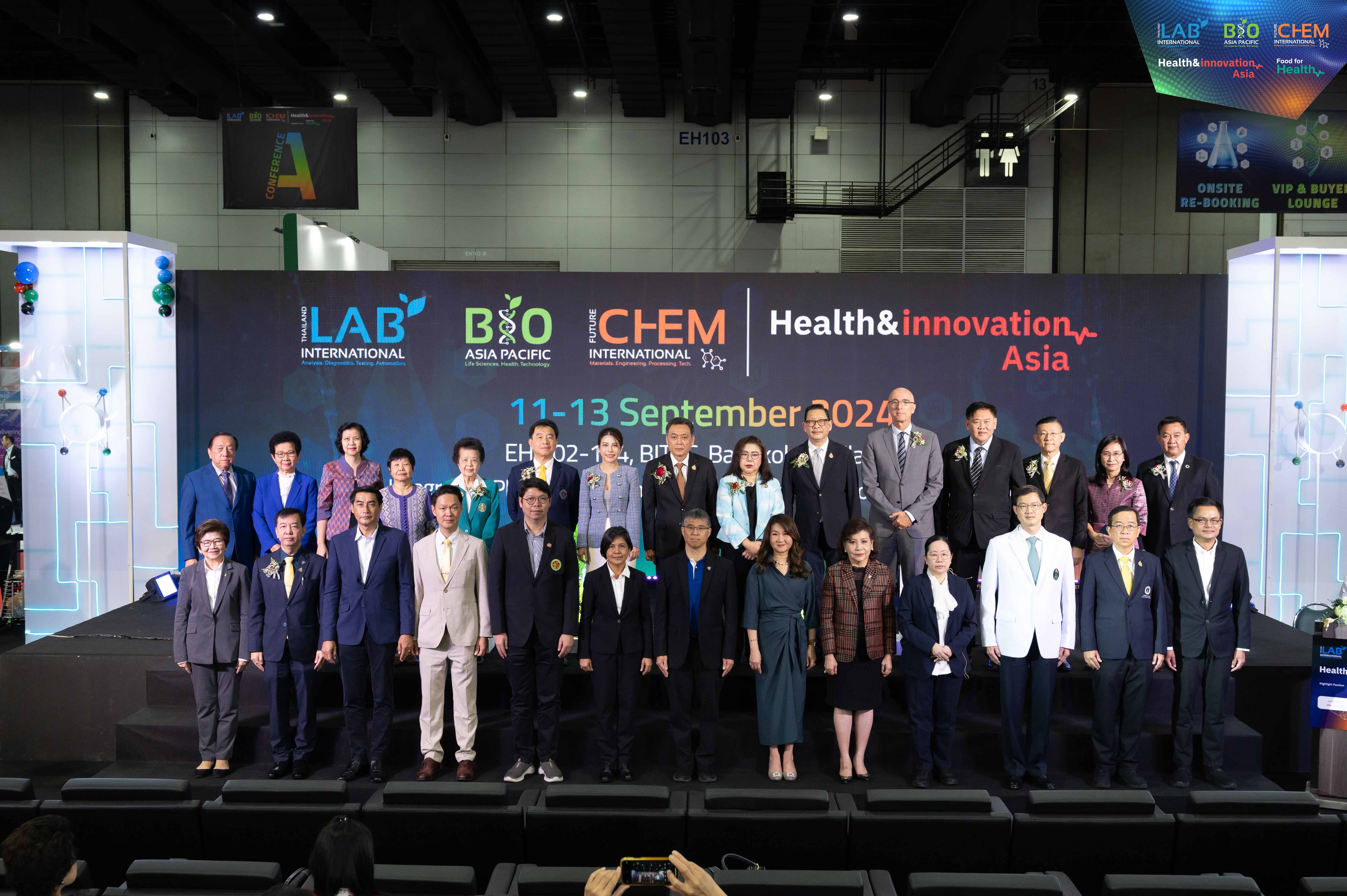 Thailand LAB INTERNATIONAL, Bio Asia Pacific, FutureCHEM และ Health & Innovation Asia